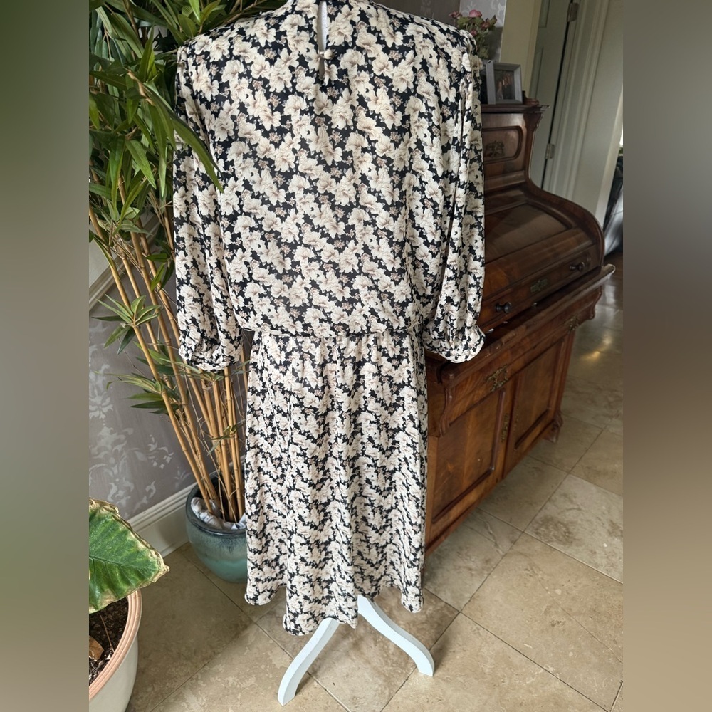Blake Elizabeth ladies vintage size 10 dress very good condition elastic waist - Picture 6 of 10